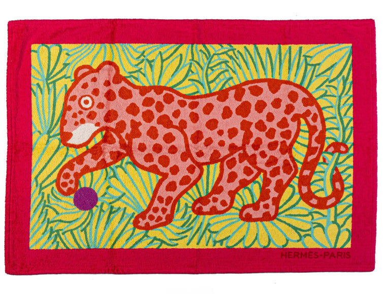 Hermès Jeux dans la jungle Beach Towel