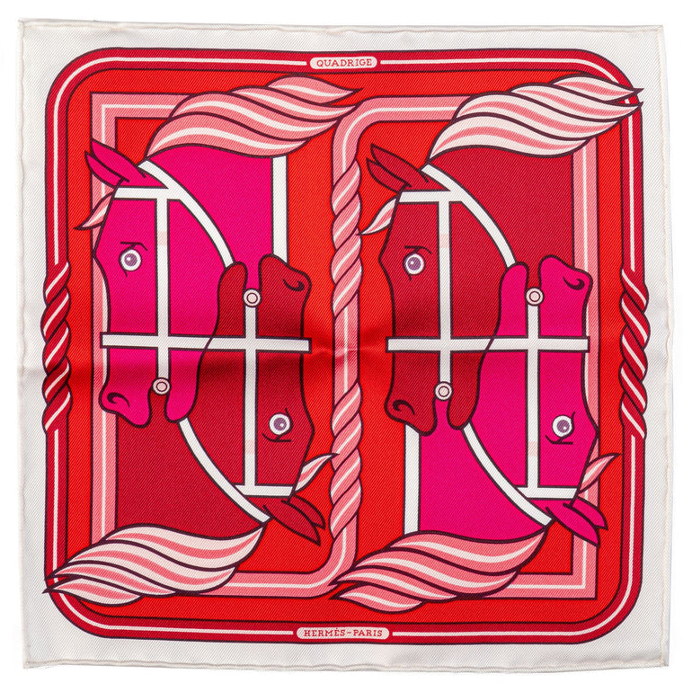 Hermès Quadrige II. Mini Scarf NIB 8"