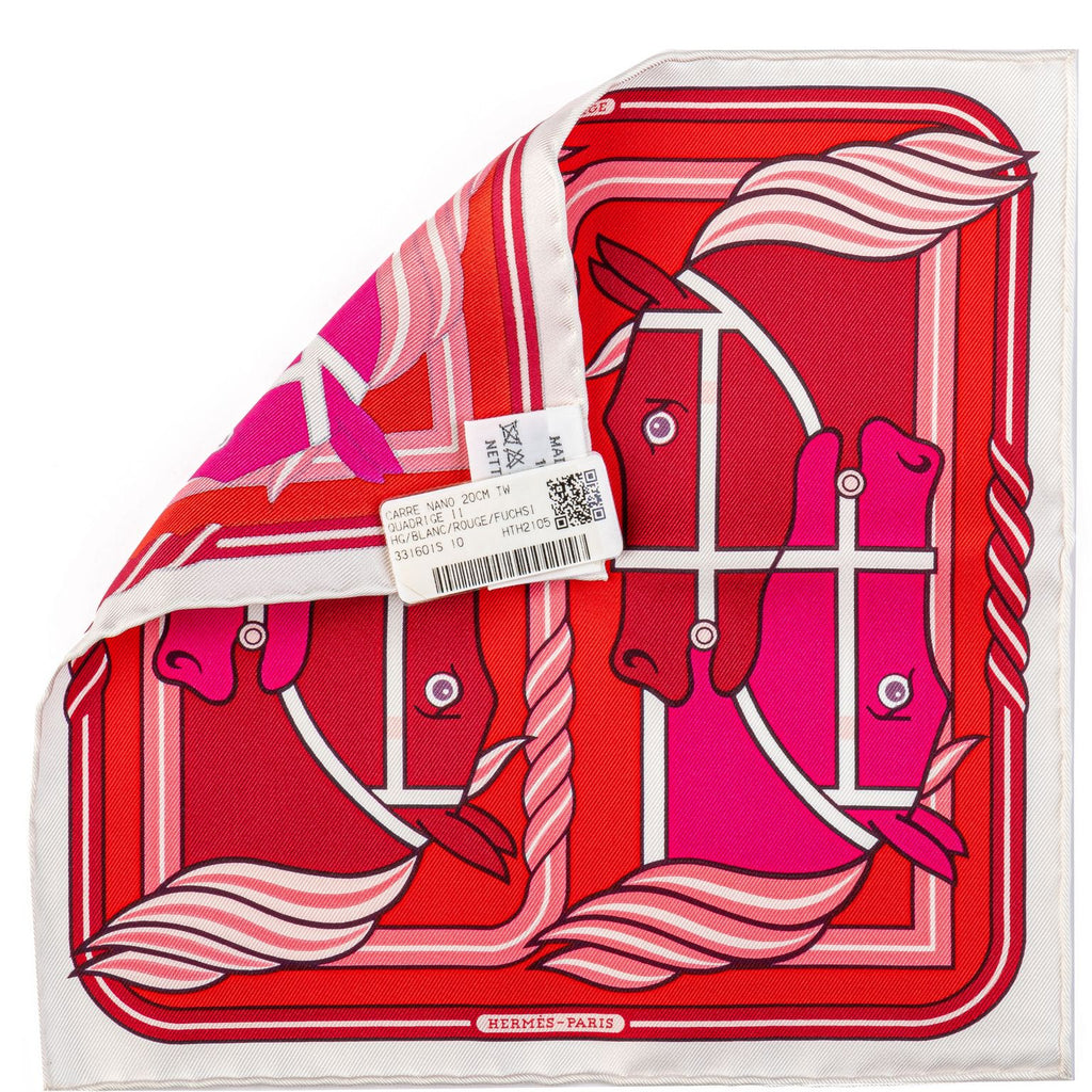 Hermès Quadrige II. Mini Scarf NIB 8"