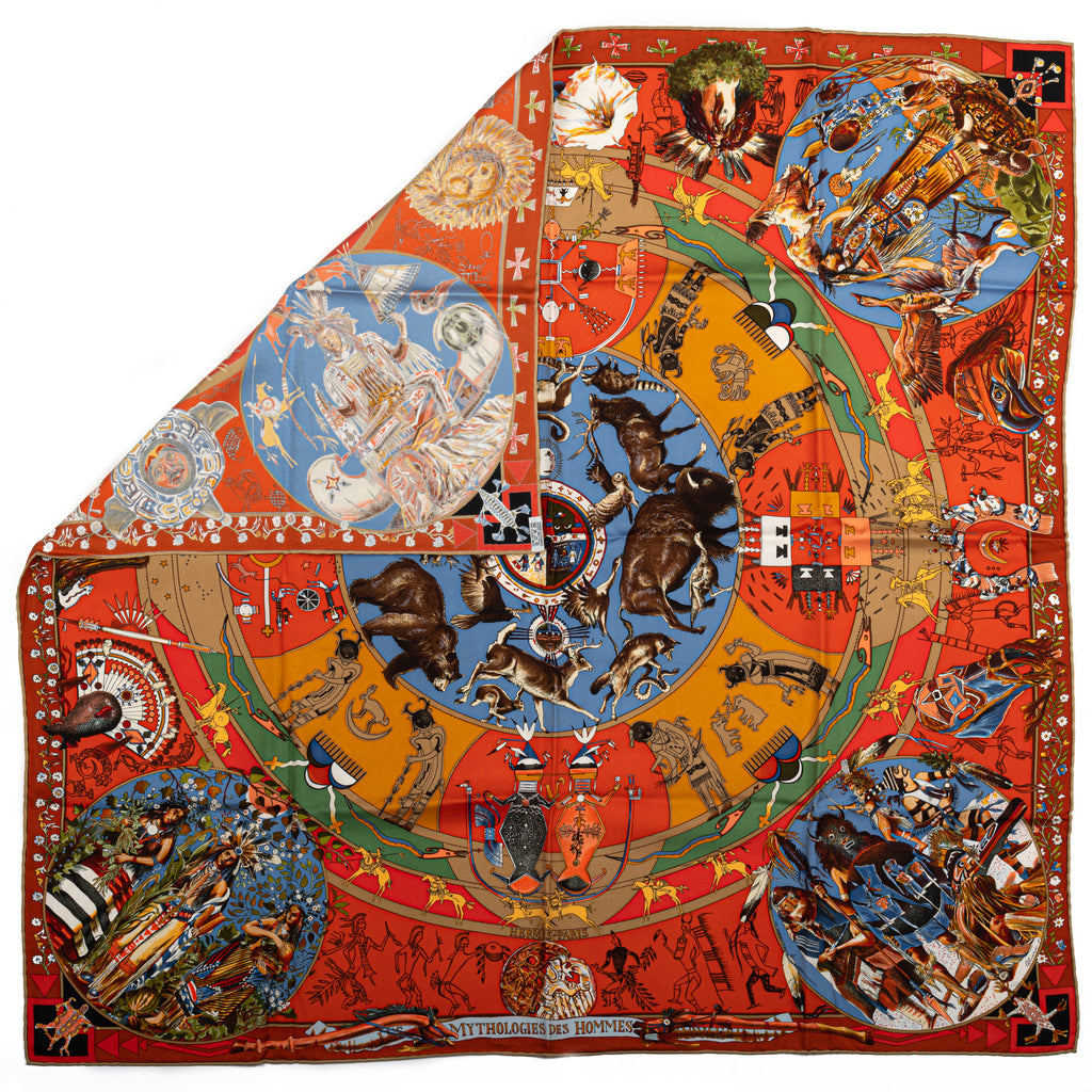 Hermès Collectible Mythologies Scarf