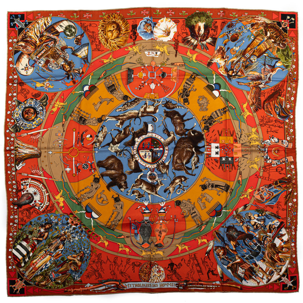 Hermès Collectible Mythologies Scarf