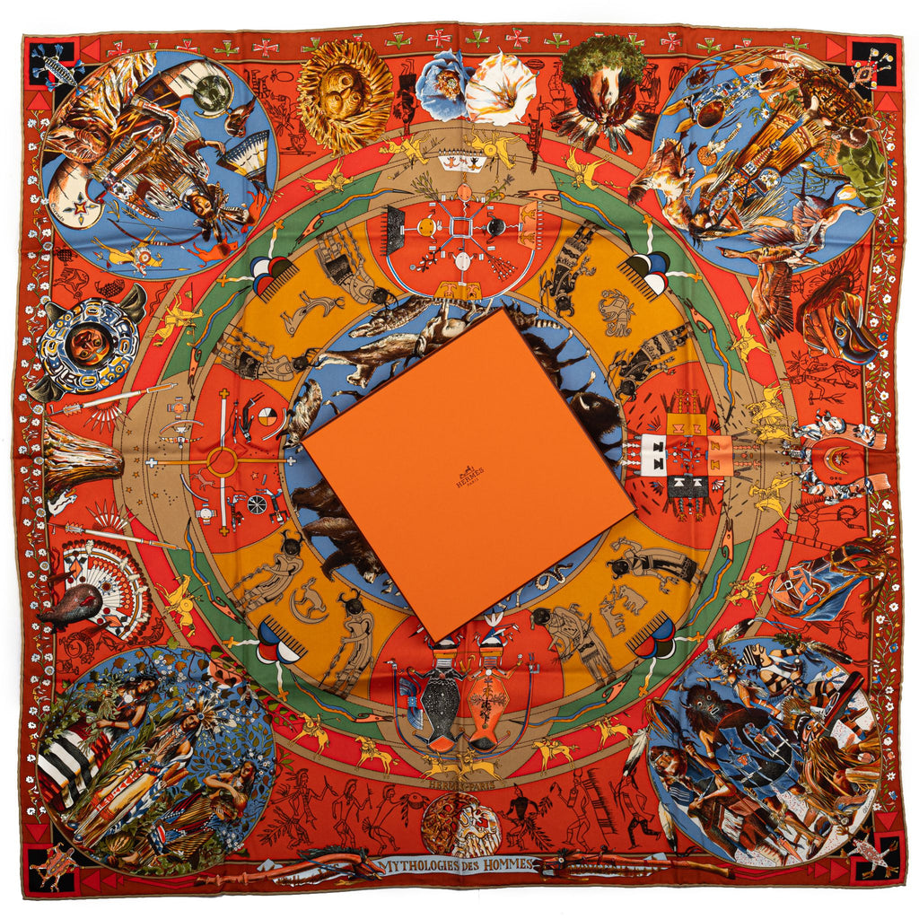 Hermès Collectible Mythologies Scarf
