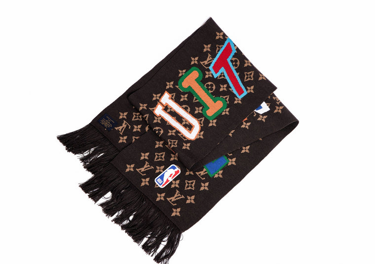 LVXNBA Letters Wool Scarf BNIB