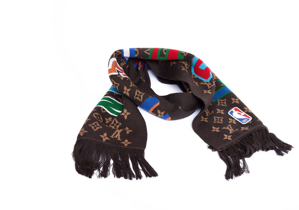 LVXNBA Letters Wool Scarf BNIB