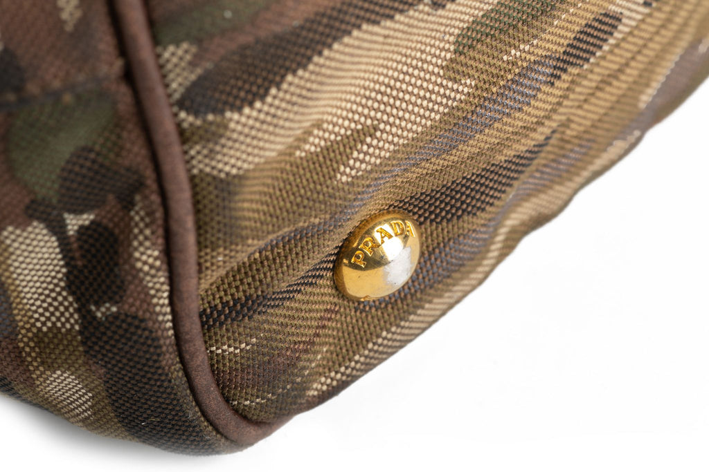 Prada Camouflage Two-Way Tote