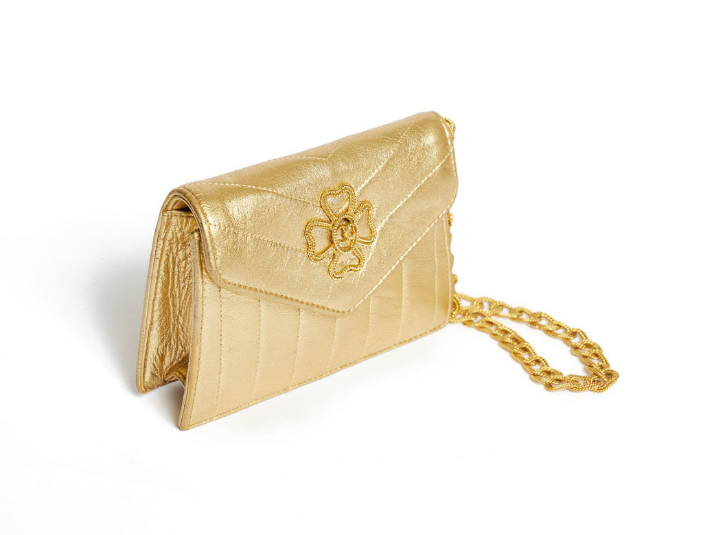 Chanel Vintage Mini Wrist Bag