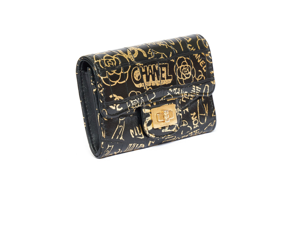 Chanel Credit Card Case Graffiti