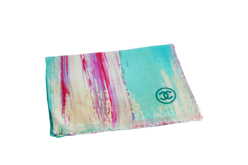 New Chanel Coco Cuba  Cashmere Shawl
