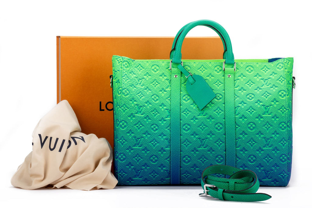 Vuitton Abloh Illusion Leather Keepall