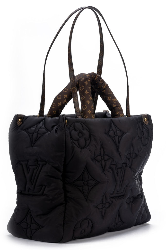 Vuitton BNIB Black On The Go GM Puffer