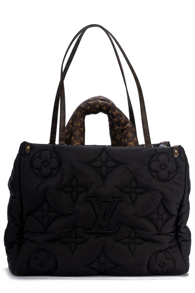 Vuitton BNIB Black On The Go GM Puffer