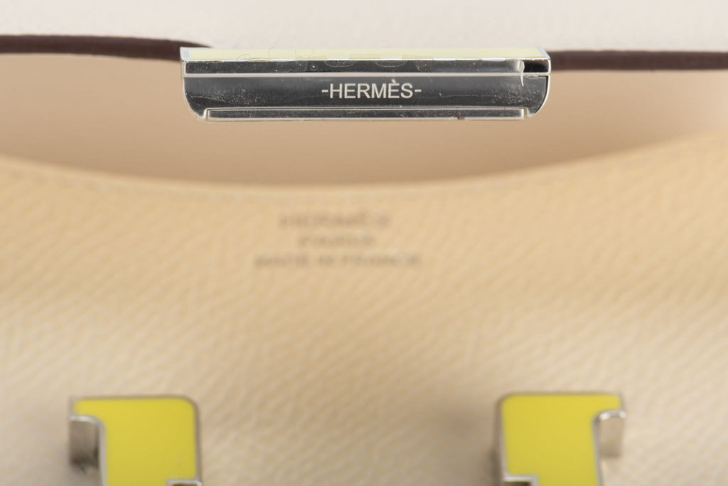 Hermès Craie Constance Slim Wallet Belt