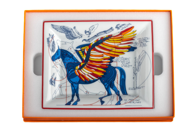 Hermes BNIB Pegase Porcelain Ashtray