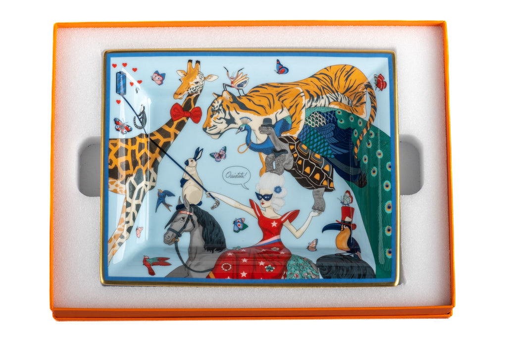 Hermes Story BNIB Porcelain Ashtray