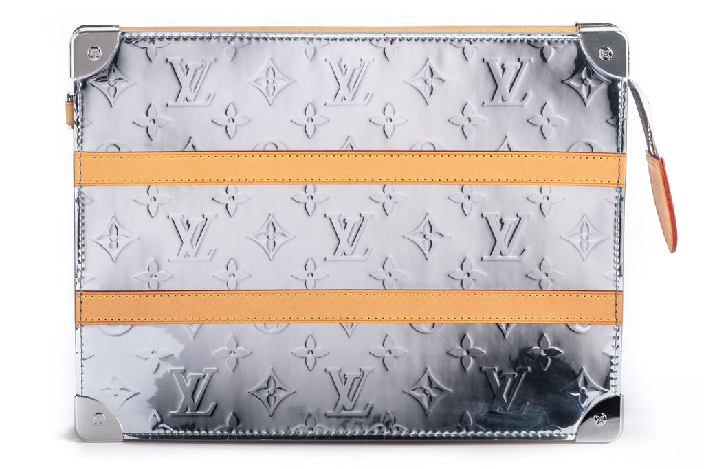 Vuitton X Abloh Mirror Trunk Pochette BN