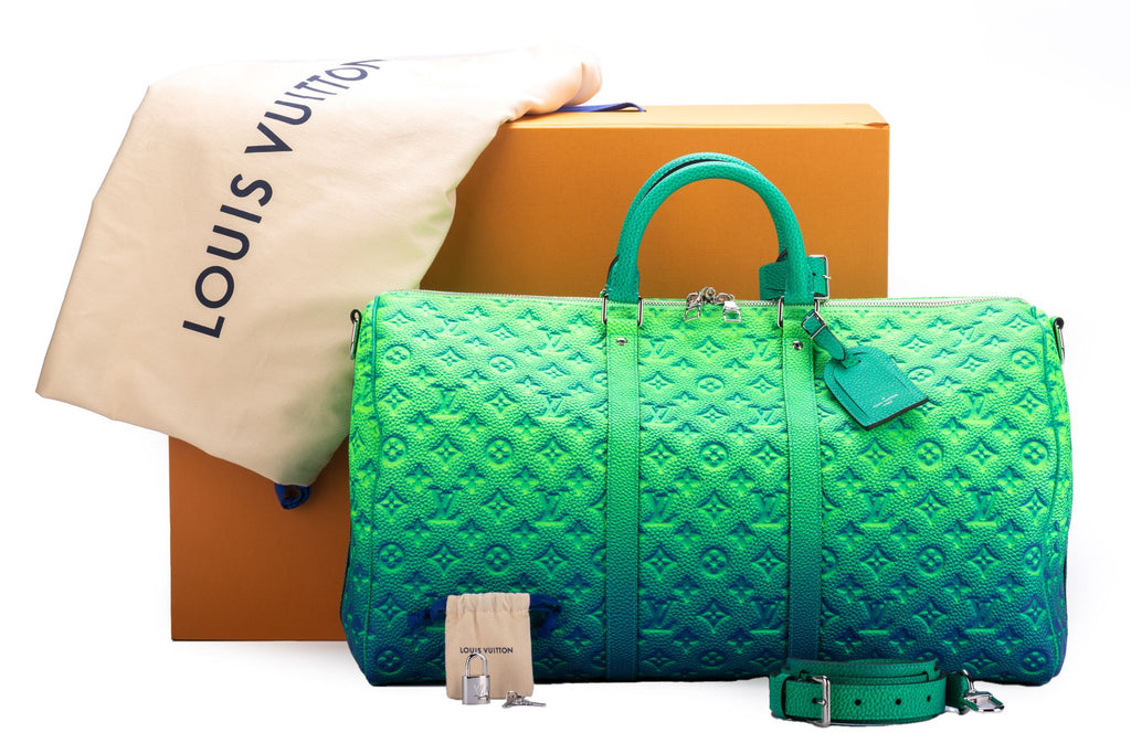 Louis Vuitton Illusion Leather Keepall50