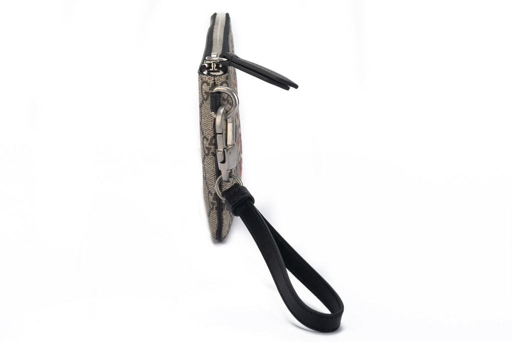 Gucci Lim.Ed. Monogram Snake Wristlet