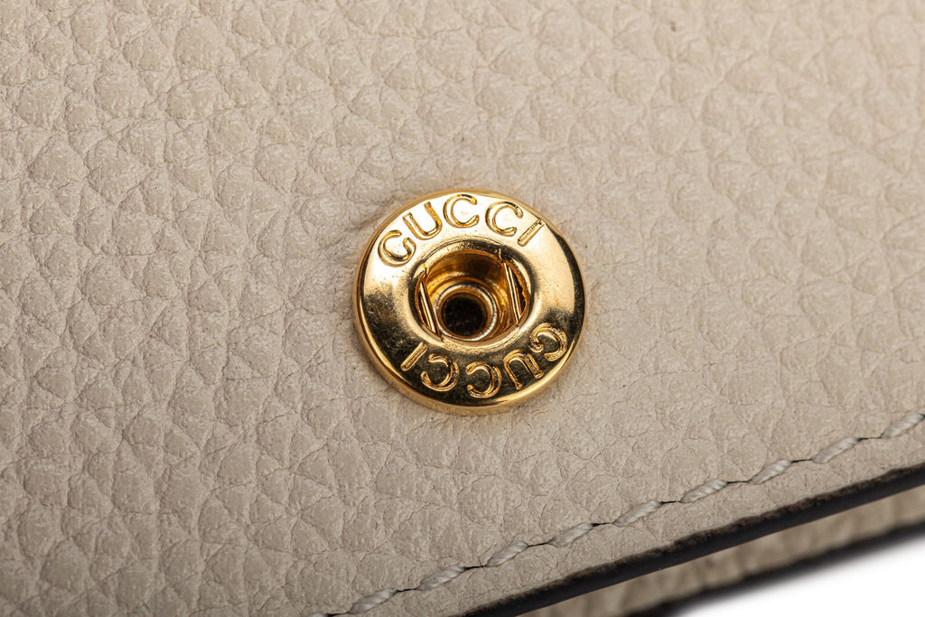 Gucci New Cream Mini Bag Cream Leather