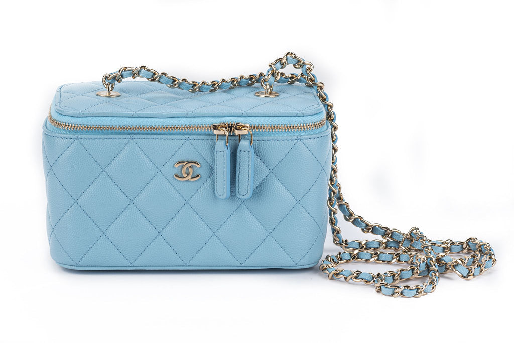 Chanel New 2022 Celeste Small Trunk Bag