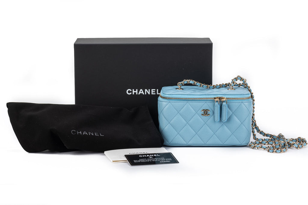 Chanel New 2022 Celeste Small Trunk Bag