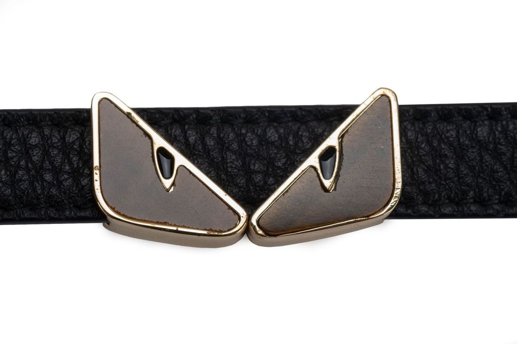 Fendi Monster Bracelet Tiger Eye Black