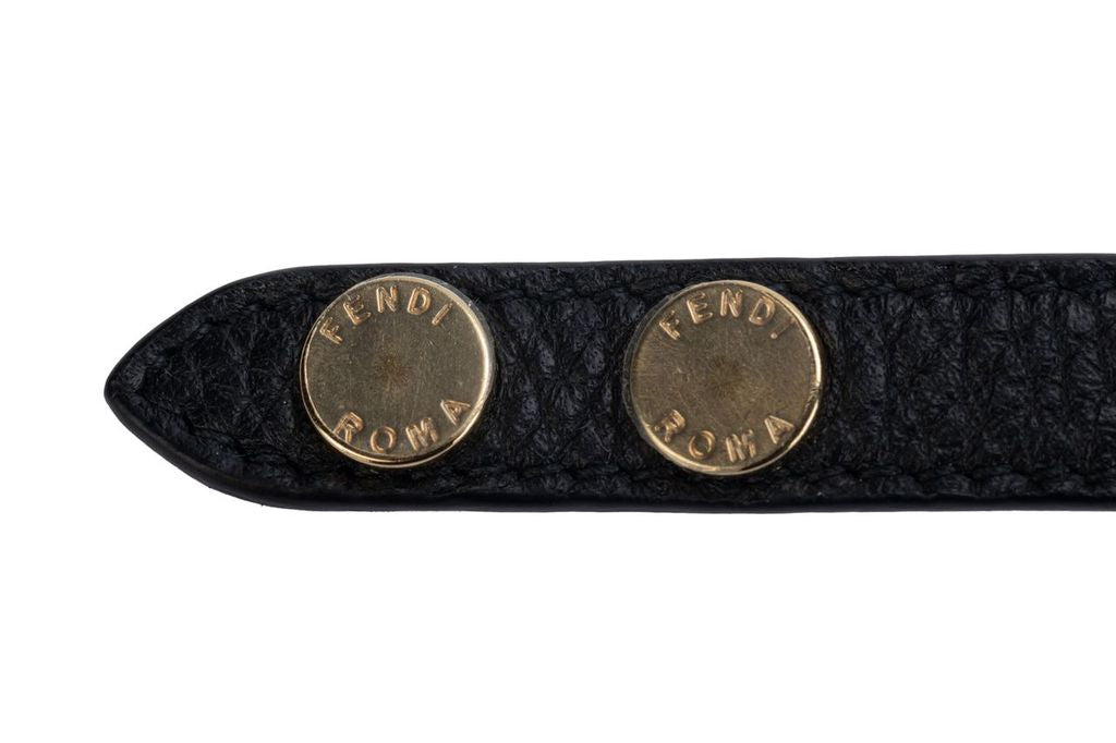 Fendi Monster Bracelet Tiger Eye Black