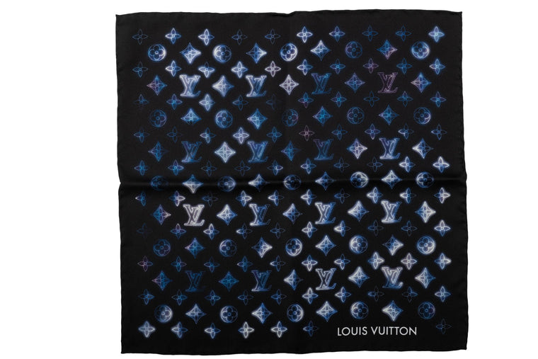 Vuitton NIB Watercolor Silk Gavroche