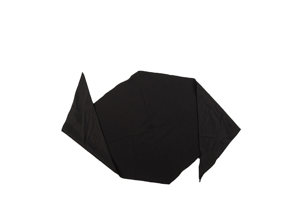 Hermes Black Silk Diamond Shawl