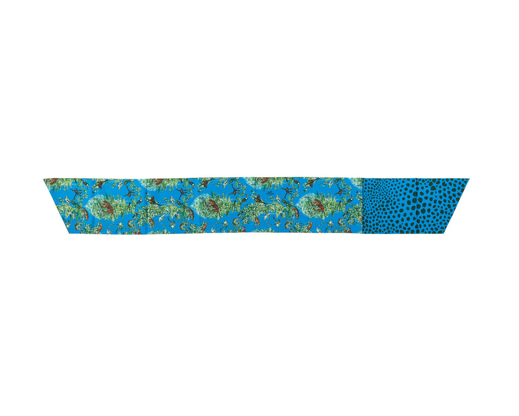 Hermès Turquoise Equateur Maxi Twilly