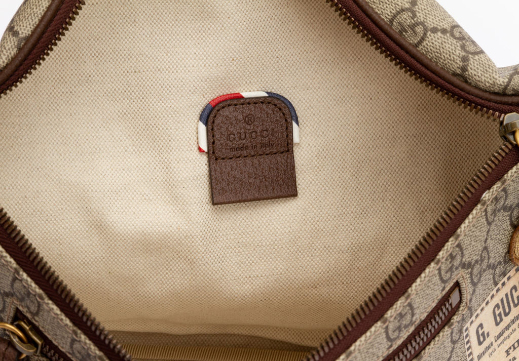 Gucci LIm.Ed Patches Monogram Fanny Pack