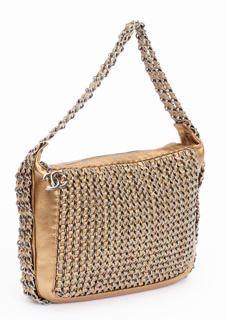 Chanel Multichian Gold Shoulder Bag