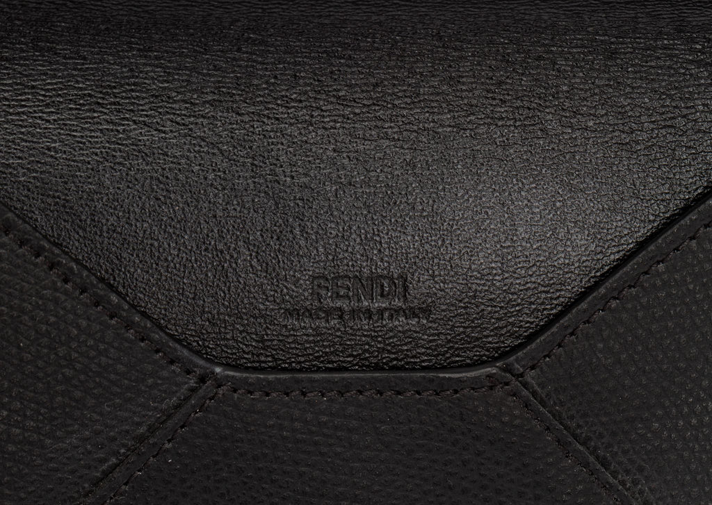 Fendi Envelope Pouch Black Medium