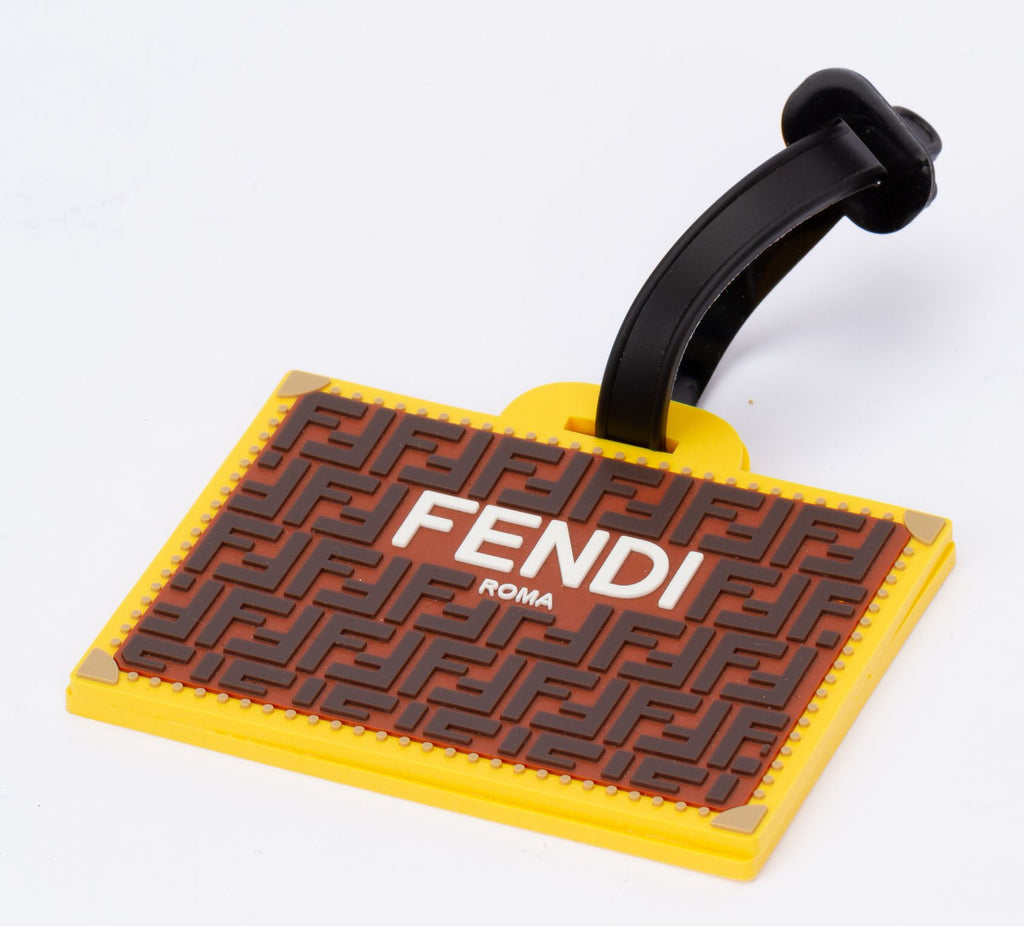 Fendi New Silicon Luggage Tag