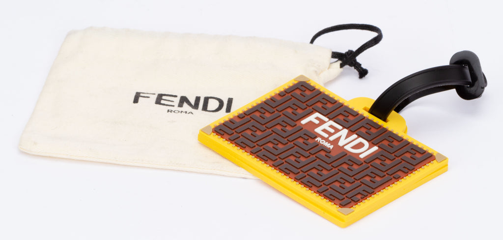 Fendi New Silicon Luggage Tag