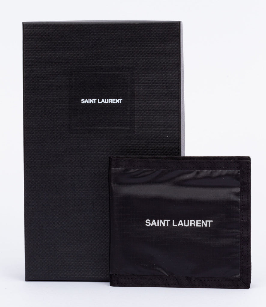 YSL NIB Black Bifold Wallet