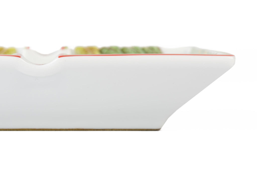 Hermès Set of Two Xmas Porcelain Ashtray