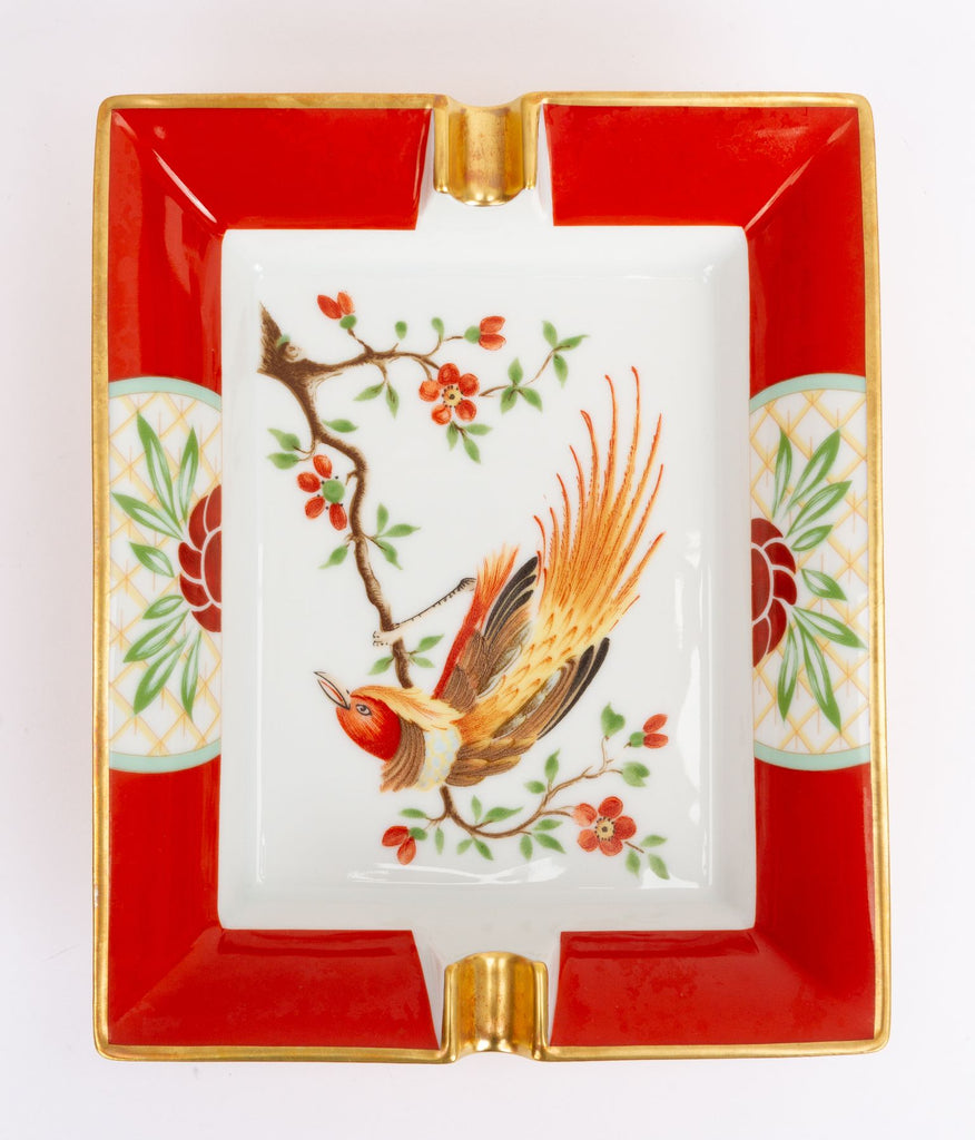 Hermès Vintage Ashtray Exotic Bird