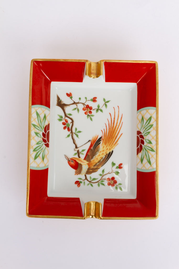 Hermès Vintage Ashtray Exotic Bird