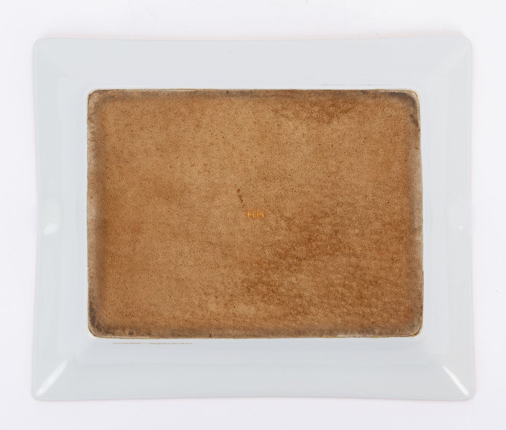 Hermès Vintage Ashtray Red