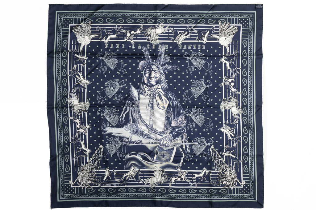 Hermès Lim. Ed. Pawnee Bandana Scarf