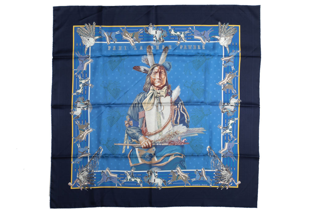 Hermès Lim. Ed. Pawnee Bandana Scarf