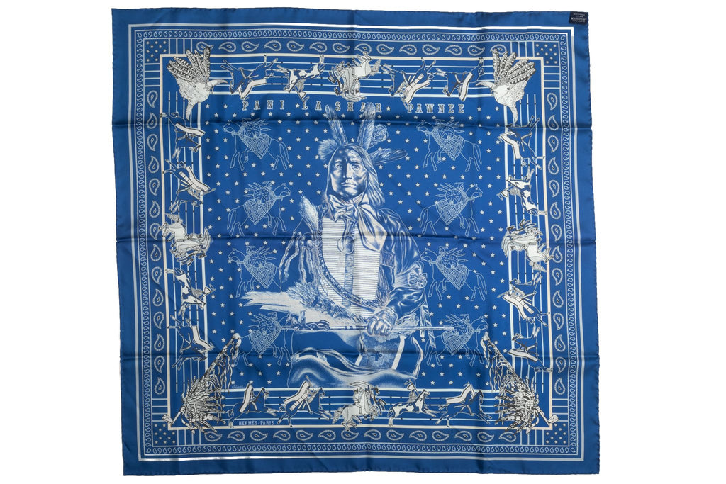 Hermès Lim. Ed. Pawnee Bandana Scarf