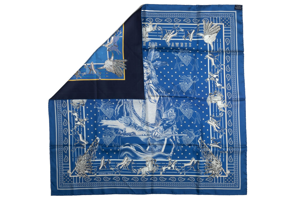 Hermès Lim. Ed. Pawnee Bandana Scarf