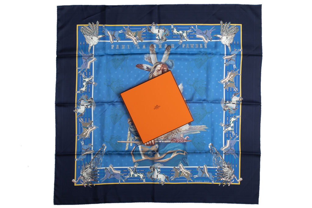 Hermès Lim. Ed. Pawnee Bandana Scarf