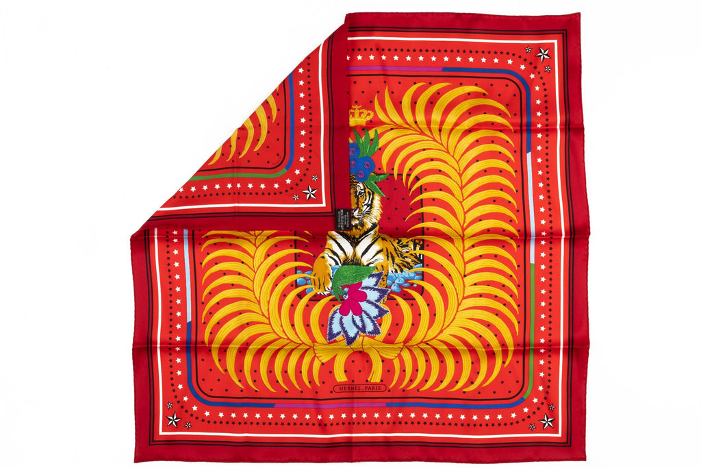 New in Box Hermes Imperial Tiger Red