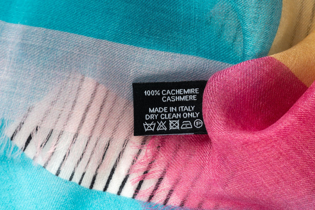 Chanel New Multicolor Checkers Shawl