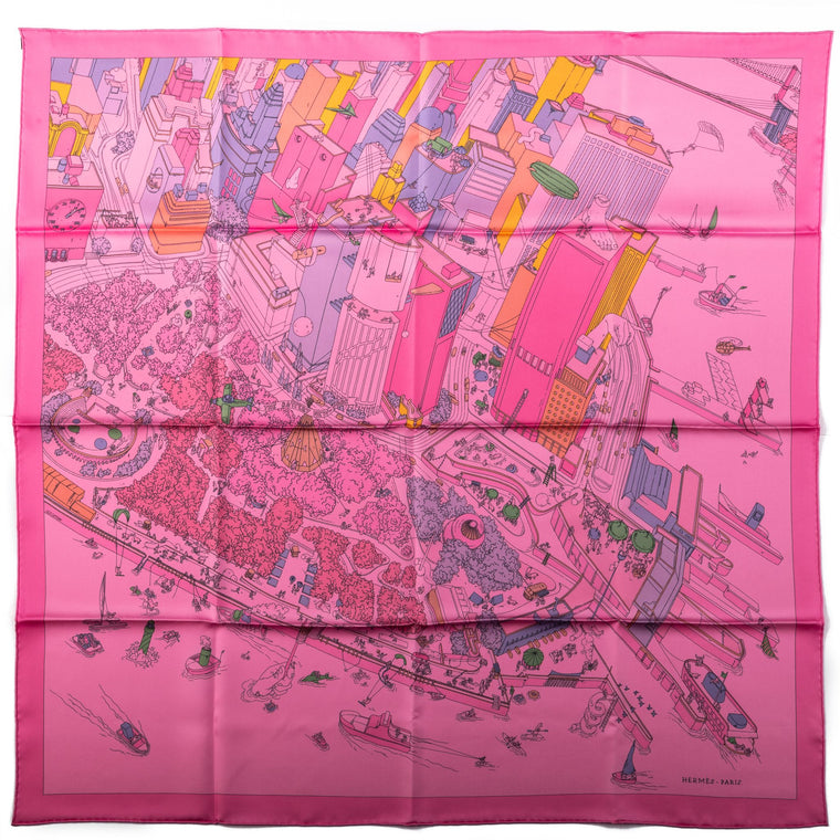 Hermes Rare "Ugo Gattoni" NY Scarf BNIB