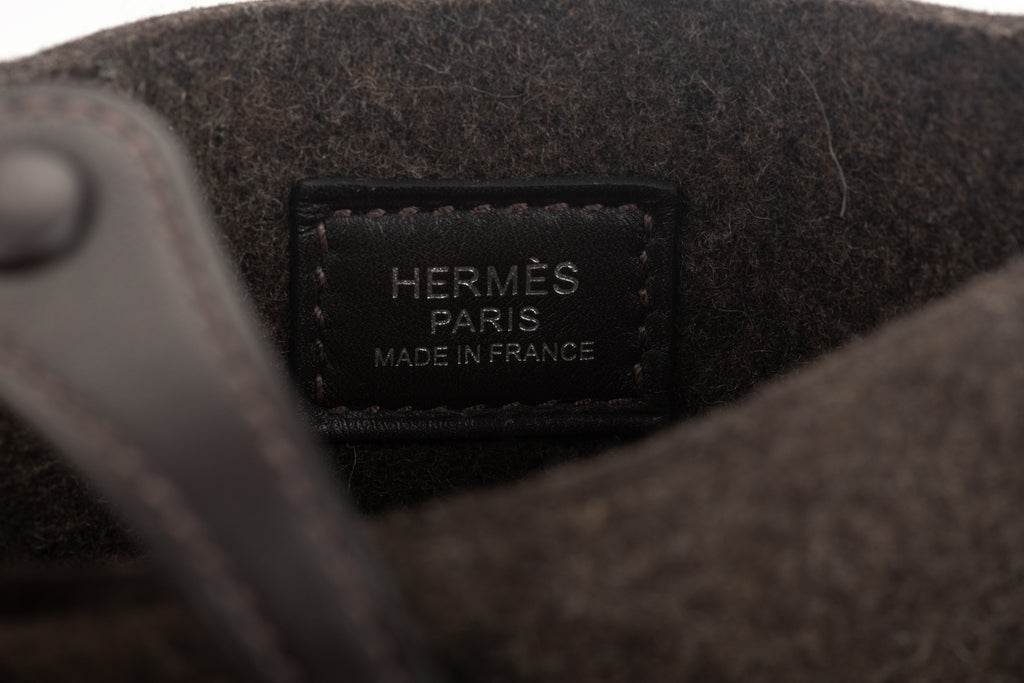 Hermes BNIB Mini Evelyne Felt/Swift