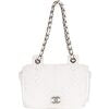Chanel Rare White Crochet Flap Bag