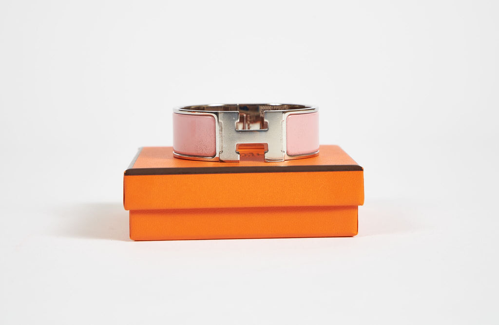 Hermès Rose Clic Clac Bracelet